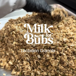 [Milkforbubs] Halal Fresh Baked Lactation Superfood Granola Pregnant Nursing Breastfeeding Milk Supply