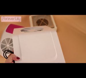 คลิกที่โรงพยาบาล Foreverlily เพื่อบริบทเครื่องแปรงฝุ่นเล็บ 40W พัดลมดูดฝุ่นที่แข็งแกร่ง และเครื่องดักฝุ่นเล็บอุปกรณ์ออกแบบเล็บ