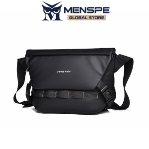 MENSPE Mens Shoulder Bag Sport Chest Bag Cross Body Bags Messenger Bag Waterproof Oxford Cross Body Bag School Bag Large Capacity Shoulder Bag Street Bag Student Teenager Chest Bag