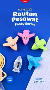 1pc Rautan Pesawat 3006 / Serutan Pensil Fancy