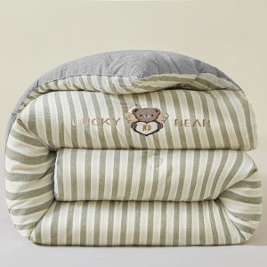 Thickened Pure Cotton Soybean Fiber Quilt Durable Bedding for Student Dormitory Four Seasons Universal Warmth Insulation