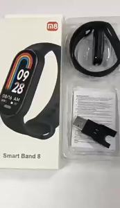 New Original Small M8 Band Smart Men Women Smartwatch Heart Rate Sports Fitness Tracking Bracelet Smartband Watche For Android
