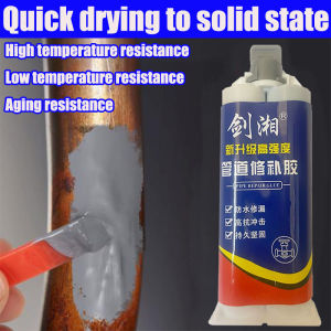 3 minutes quick drying super glue Durable and strong gam paip bocor High temperature resistance and aging resistance metal glue super strong gam plastik