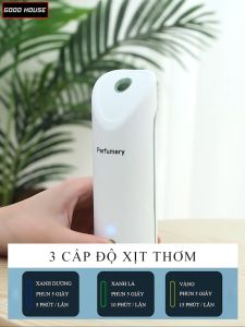 Máy Khuếch Tán Tinh Dầu Nước Hoa Thông Minh Tự Động Máy Xông Tinh Dầu Phòng Ngủ Máy Phun Sương Tinh Dầu Tỏa Hương Thơm Mát Phòng Giúp Đuổi Muỗi