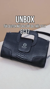 Túi clutch nữ cao cấp da thật ELLY – EC37