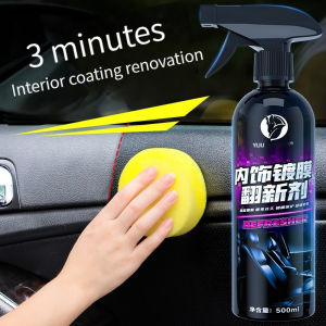 Maintainer Polishing Auto Beauty Supplies Long Lasting Black Shine Plastic Restorer Spray Cleaner Refurbishing