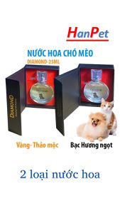 Orgo - . Nước hoa chó mèo  (5 loại) Nước hoa Fay CoolCheery En- Rosely cho thú cưng
