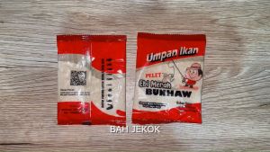 Umpan Siap Pakai Bunhaw Merah Gacor untuk Pancingan Kolam & Laut
