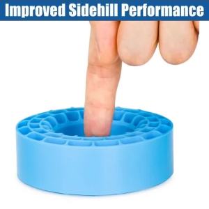 1.55" Waterproof Silicone Rubber Tire Insert Foam - Perfect Fit for 95-97mm RC Car Tires Upgrade Part