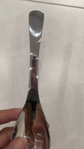 Muỗng inox thìa phở sâu lòng cán dày sáng bóng inox 304