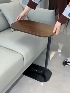 Portability Household Compact Tea Table C Shaped Side Table Modern Light Luxury Style Small Coffee Table Living Room