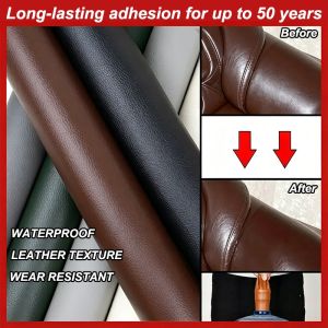 Long-lasting adhesion for up to 50 years🔥 leather repair patch WATERPROOF/LEATHER TEXTURE/WEAR RESISTANT pelekat sofa kulit leather 50Cm x 50Cm/50Cm x 1M sofa leather repair patch 沙发皮革修复贴 沙发贴布