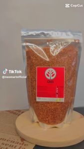 Cabe kering bubuk kasar 250gr hot jeletot seperempat kg