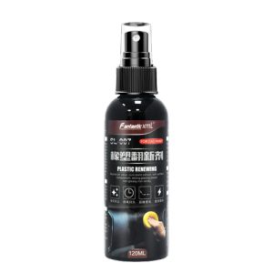 PROSTORE Car Plastic Refurbishment Interior Exterior Car Care 120ML 2 In 1 Multipurpose Spray Restoration polish shine