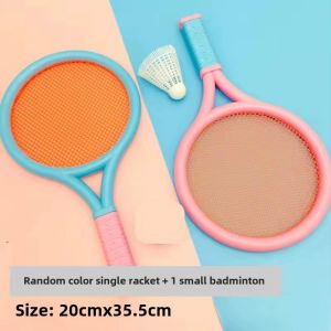 Kids Badminton Racket Primary School Kindergarten Kids Special 3-12 Years Old Baby Toys Single Double Racket Matching Suit