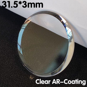 Sapphire Watch Glass Flat Crystal Watch Parts Replacement Accessories 31.5mm Glass Suitable for SKX007 SRPD Flat Glass