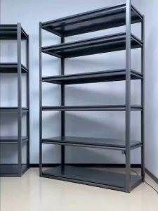 Metal Steel Boltless Steel rack 6 Layers Adjustable Height waterproof Organizer Shelves Grocer