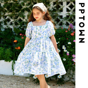 PPTOWN | Floral Girls Dress New 2026