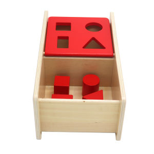 Montessori Early Education Teaching Aids Lovevery Object Permanence Box Textile Drum Drawer Toy Educational Toys for Kids