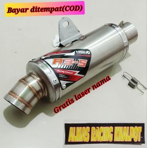 slincer knalpot dm50 panjang 20cm gratis laser nama