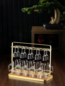 CRISTALGLASS | Elegant & Luxurious Bar Cabinet Decor Set