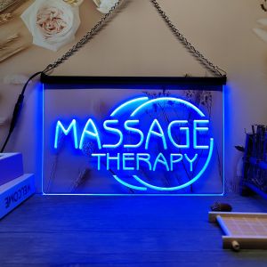 Massage Therapy Body OPEN-3D Carving LED Neon Sign Home Decor Wall Wedding Creative Bedroom Desk