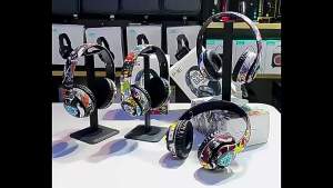Wireless Bluetooth 5.4 Headphones Over Ear Headset Graffiti Design Foldable Headphone with Mic Hi-Fi Stereo For Phone PC Laptop