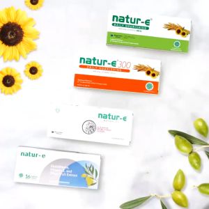 Natur-E Skin Start Soft Capsule Kesehatan Kulit 100 IU - Suplemen Vitamin E Alami 16/32s