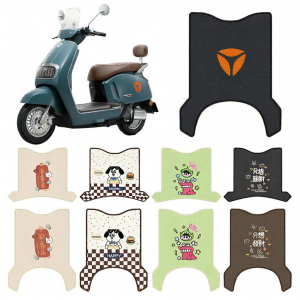 Decorative Upgrade E-bike Footrest Mat