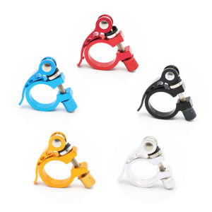 Bike Seat Post Clamp Aluminium Alloy Bicycle Quick Release Seatpost Collar 28.6mm / 31.8mm /34.9mm
