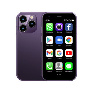 SERVO 15SE Mini Smartphone 3G WCDMA Android System WiFi Hotspot Play Store 3.0" Display Small Palm Smart Phones Dual SIM Standby