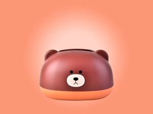 1x Tissue Box Cute Cartoon Napkin Holder Household Living Room Dining Room Creative Pig Storage Box Bathroom Tissue Box Portable Wet Wipes Case Dispenser