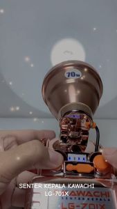 Kawachi LG-701X Senter Kepala 70W Super Terang Headlamp 70Watt Super LED Waterproof Lithium Cas Isi Ulang 7000mAh Tahan 17Jam Head Flashlig 4 Mode Pencahayaan BISA BAYAR DITEMPAT PAKING BUBLE WRAB + DUS