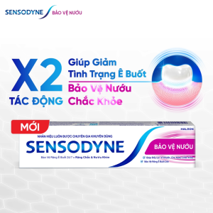 Bộ 3 Kem đánh răng SENSODYNE Gum Care 100g giúp giảm ê buốt và bảo vệ nướu chắc khỏe