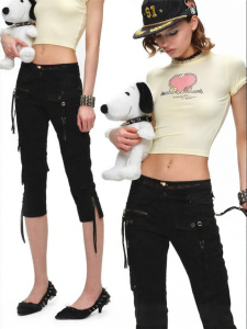 1JINN STUDIO | Workwear Multi-pocketed Ribbon Trimmed Slim Fit Comfortable Canvas Shorts