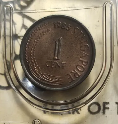 1985 Singapore First Series Uncirculated Coins