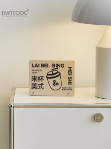 Emidoog Modern Acrylic Home Entrance Decorative Items Office Desktop Decorations Living Room TV Cabinet Wine Rack Stylish