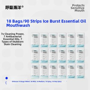 HUXIHAIYANG | Antibacterial Breath Freshening Portable Mouthwash Single Use Essential Oil