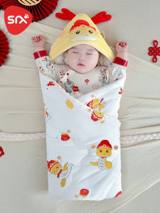 Bộ Đồ Sơ Sinh Bằng Vải Cotton Dày Cho Bé Trai Và Bé Gái Quần Áo Mùa Đông Bao Bọc Trẻ Sơ Sinh Đồ Ngủ Cho Bé Búp Bê Lông Cừu
