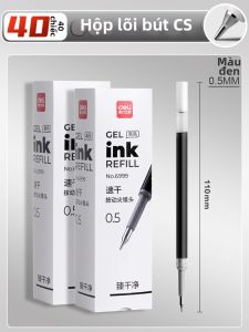 deli | Bút Thay Ruột Khô Nhanh Dung Lượng Lớn 0.5mm