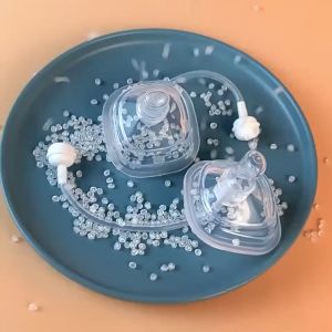 Hegen baby bottle teat BPA-Free safe silicone spout straw drinking straw with gravity ball