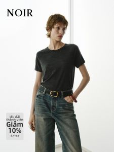 MO&Co. | Black Series Woolen Sweater Fine Merino Semi-sheer Textured