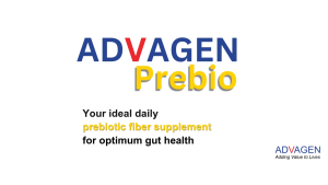 Bundle of 6 Fibrosol ADVAGEN Prebio - Soluble Prebiotic Fiber On The Go Powder Packets for Support of Bowel Regularity and Growth of Good Gut Bacteria