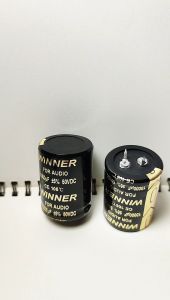 ELCO 10000UF 50V WINNER HITAM FULL MURNI / CAPASITOR KAPASITOR AUDIO 10000 mikro 50V WINNER HITAM