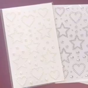 DIY Dekorasi Riasan Wajah Stiker Berlian Pentas & Akrilik