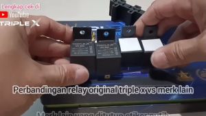 relay set lampu utama mobil h4 triple x kabel rellay headlamp premium