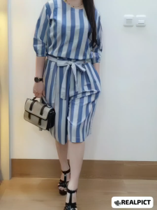 Setelan wanita terbaru 2025 Setelan Wanita - OneSet Z-ARA Salur - Set Kulot - Set Baju Celana