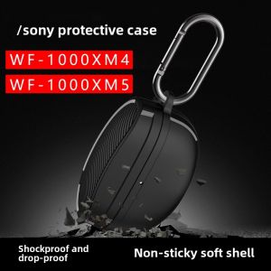 Sony WF-1000XM5 XM4 Earphone Protective Case Soft Shell Full Cover Anti-Fall Noise Reduction In-Ear Bluetooth Protection Box