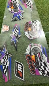 Striping Scopy Lis Bahan All New Bahan Polet Bening Sticker Transparan