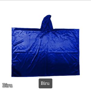 Ponco jas hujan geblus bahan biway model kalong